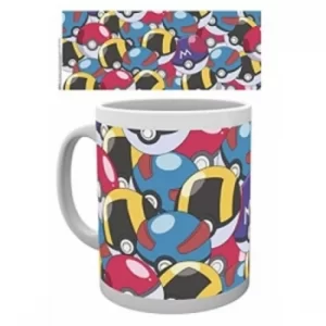 Pokemon Pokeballs Mug