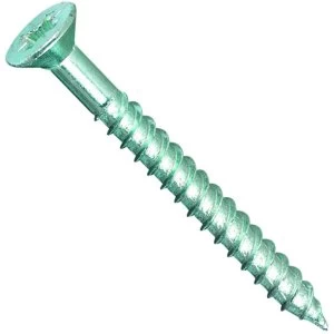 Wickes Twin Thread Wood Screws - 8 x 38mm Pack of 200