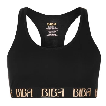 Biba Soft Cotton Bra - Black