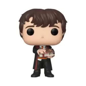 Harry Potter Neville with Monster Book Pop! Vinyl Figure