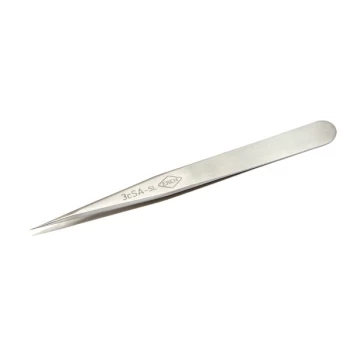 Erem 3CSASL Precison Tweezer Pointed Tip Straight 110mm - Economy