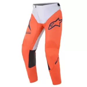 Alpinestars Racer Braap Orange Light Gray Dark Blue 30