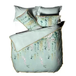 Paoletti Hanging Gardens Duvet Cover Set (Double) (Multicoloured)