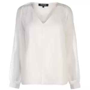 Firetrap Peasant Blouse - White