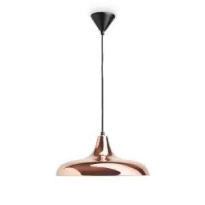 Philips My Living (Surrey) E27 Pendant Light Polished Copper - 915005218201