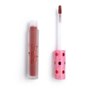 I Heart Revolution Vinyl Cherry Liquid Lipstick Morello