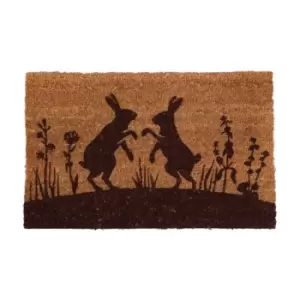 Premier Housewares Natrual Coir Doormat - Hare