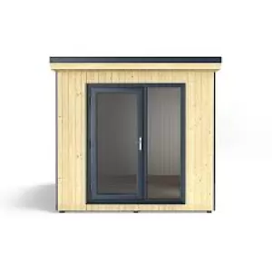 Forest Garden Xtend+ 8x9 Pent Tongue & groove Cabin - Assembly service included