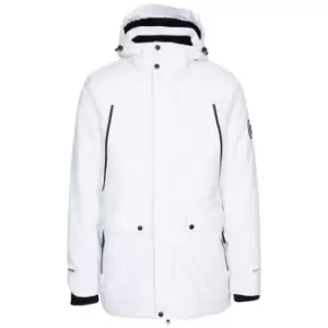 Trespass Mens Harris Waterproof Jacket (XS) (White)