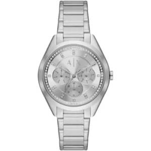 Ladies Armani Exchange Multifunction Stainless Steel Watch