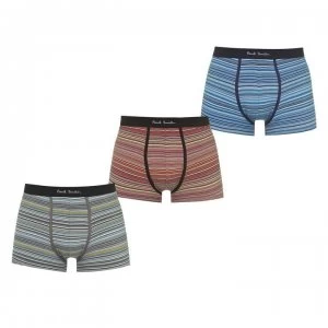 Paul Smith Underwear 3 Pack Trunks - MultiStripe 1A