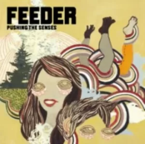 Feeder Pushing The Senses 2005 UK 2-disc CD/DVD set ECHDV60