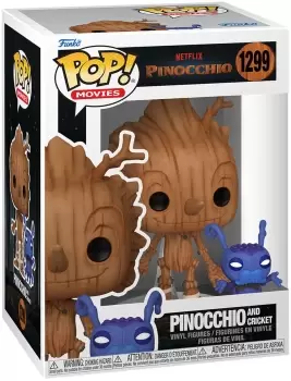 Pinocchio Pinocchio and Cricket vinyl figurine no. 1299 Funko Pop! multicolor