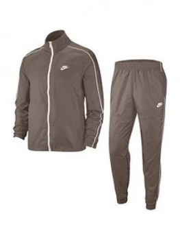 Nike Sportswear Woven Tracksuit - Grey Size M Men