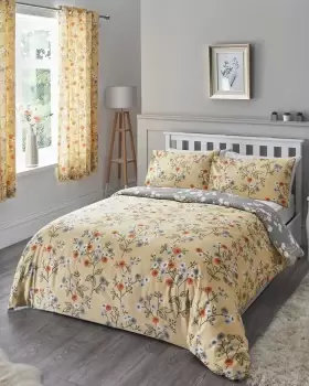 Cotton Traders Oslo Duvet Set in Yellow