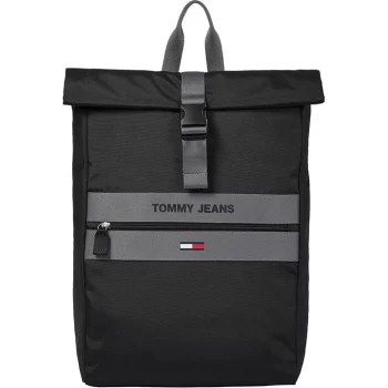 Tommy Jeans Tommy Jeans Essential Rolltop Backpack Mens - Black BDS