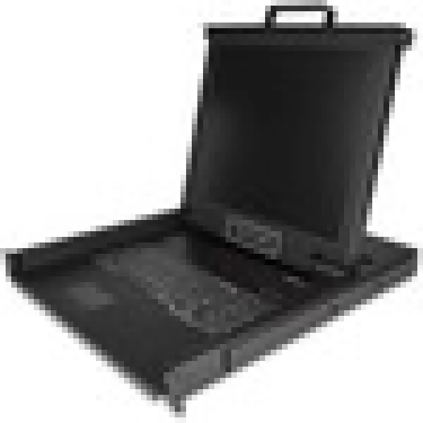 StarTech.com Rackmount KVM Console - Single-Port with 17-inch LCD Monitor - VGA KVM - Cable and Mounting Hardware Included - Connect your PC or server