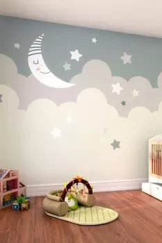 Nighttime Children's Sky Wall Mural