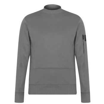 Lyle and Scott Tricot Crew Neck Sweatshirt - Grey