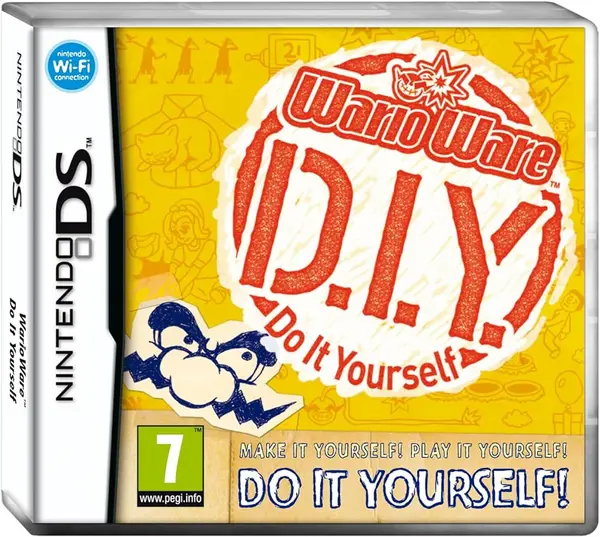 Wario Ware DIY Do It Yourself Nintendo DS Game