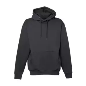 Tee Jays Mens Hooded Cotton Blend Sweatshirt (3XL) (Dark Grey)