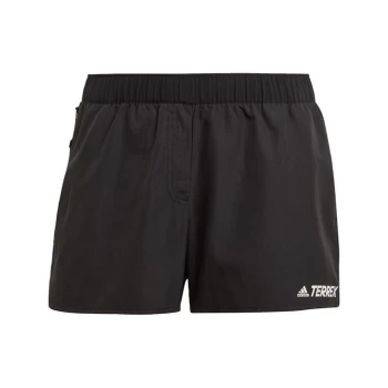 adidas Terrex Primeblue Trail Running Shorts Womens - Black