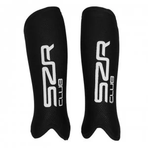 Slazenger Club Hockey Shinguards Adult - Black/White