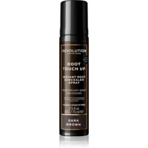 Revolution Haircare Root Touch Up Instant Root Cover Spray Shade Dark Brown 75ml