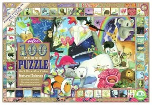 eeBoo Natural Science Puzzle 100 Piece.