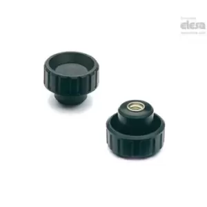 ELESA Fluted knob-BT.32-SST-M8