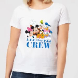 Disney Crew Womens T-Shirt - White - XL