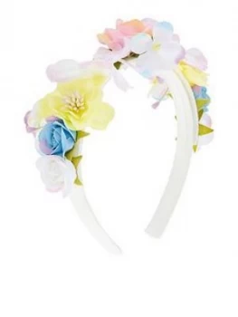 Monsoon Girls Spring Bouquet Alice Band - Multi