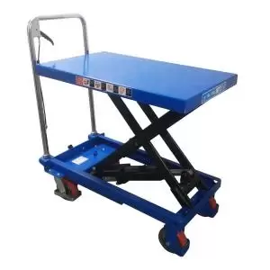 Vulcan Single Scissor Lift Table Platform Size W x D mm 850 x 500