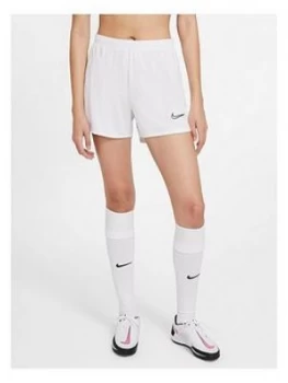 Nike Dry Knit Academy 21 Shorts - White Size M Women