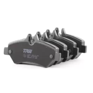 TRW Brake pad set GDB2076 Brake pads,Brake pad set, disc brake MERCEDES-BENZ,SPRINTER 3,5-t Kasten (906),SPRINTER 3,5-t Bus (906)