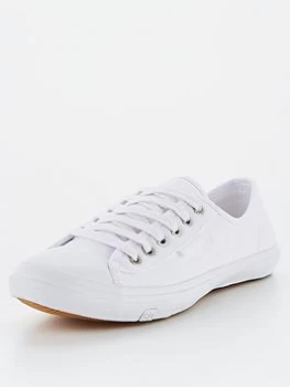 Superdry Low Pro Classic Sneaker - White, Size 4, Women