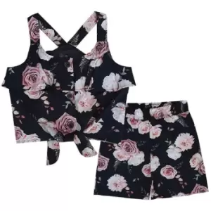 Firetrap 2 Piece Flower Set Girls - Black