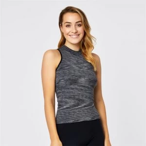 USA Pro Seamless Vest Ladies - Charcoal Space