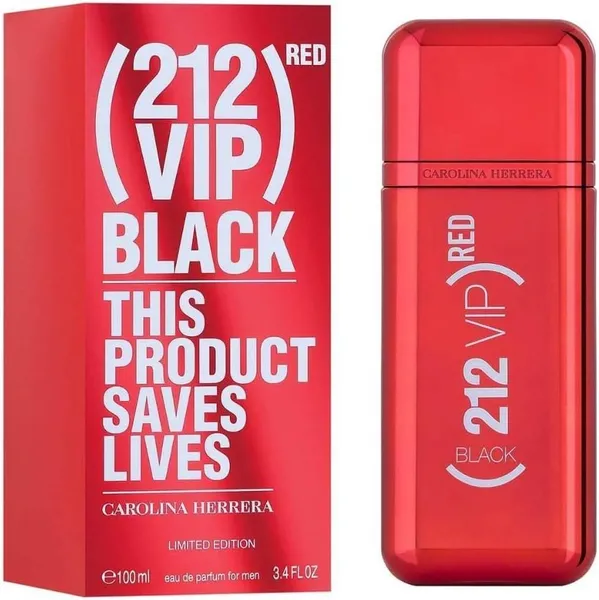 Carolina Herrera 212 VIP Black Red Eau de Parfum For Him 100ml