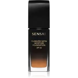 Sensai Flawless Satin Moisture Foundation Liquid Foundation SPF 25 Shade 204.5 Warm Beige 30ml