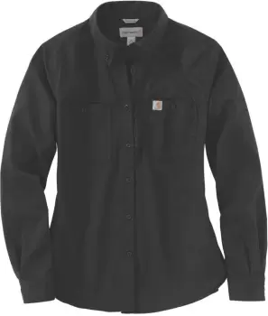 Carhartt Rugged Professional Ladies Shirt, black, Size S for Women, black, Size S for Women