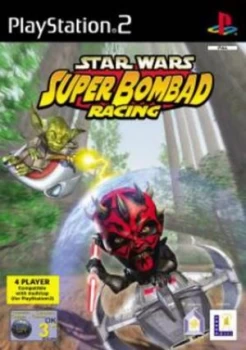 Star Wars Super Bombad Racing PS2 Game