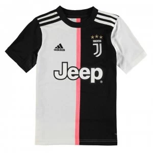 adidas Juventus Home Shirt 2019 2020 Junior - Black/White