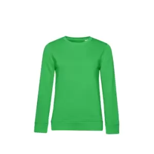 B&C Womens/Ladies Organic Sweatshirt (XL) (Apple Green)