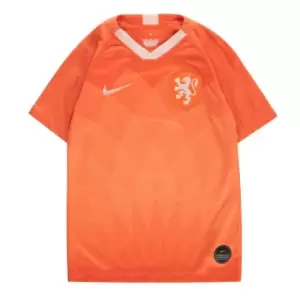 Nike Netherlands Home Shirt 2021 2022 Juniors - Orange