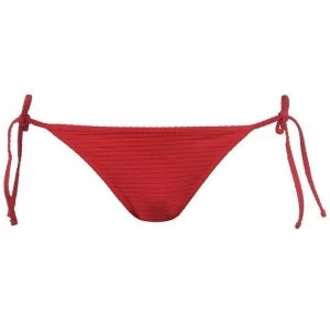 Jack Wills Wilsham Bikini Bottom - Berry