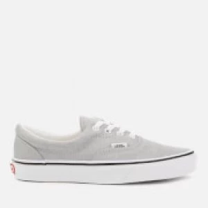 Vans Womens Era Glitter Trainers - Silver/White - UK 6