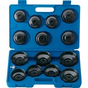 Draper Expert 15 Piece 3/8" Drive Oil Filter Cup Socket Set 3/8"