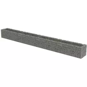 Gabion Raised Bed Galvanised Steel 540x50x50cm vidaXL - Silver