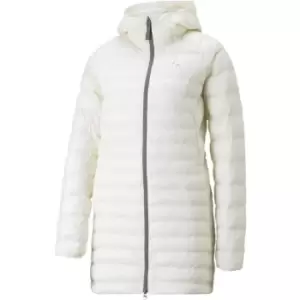 Puma Primaloft Long Hooded Jacke - Cream